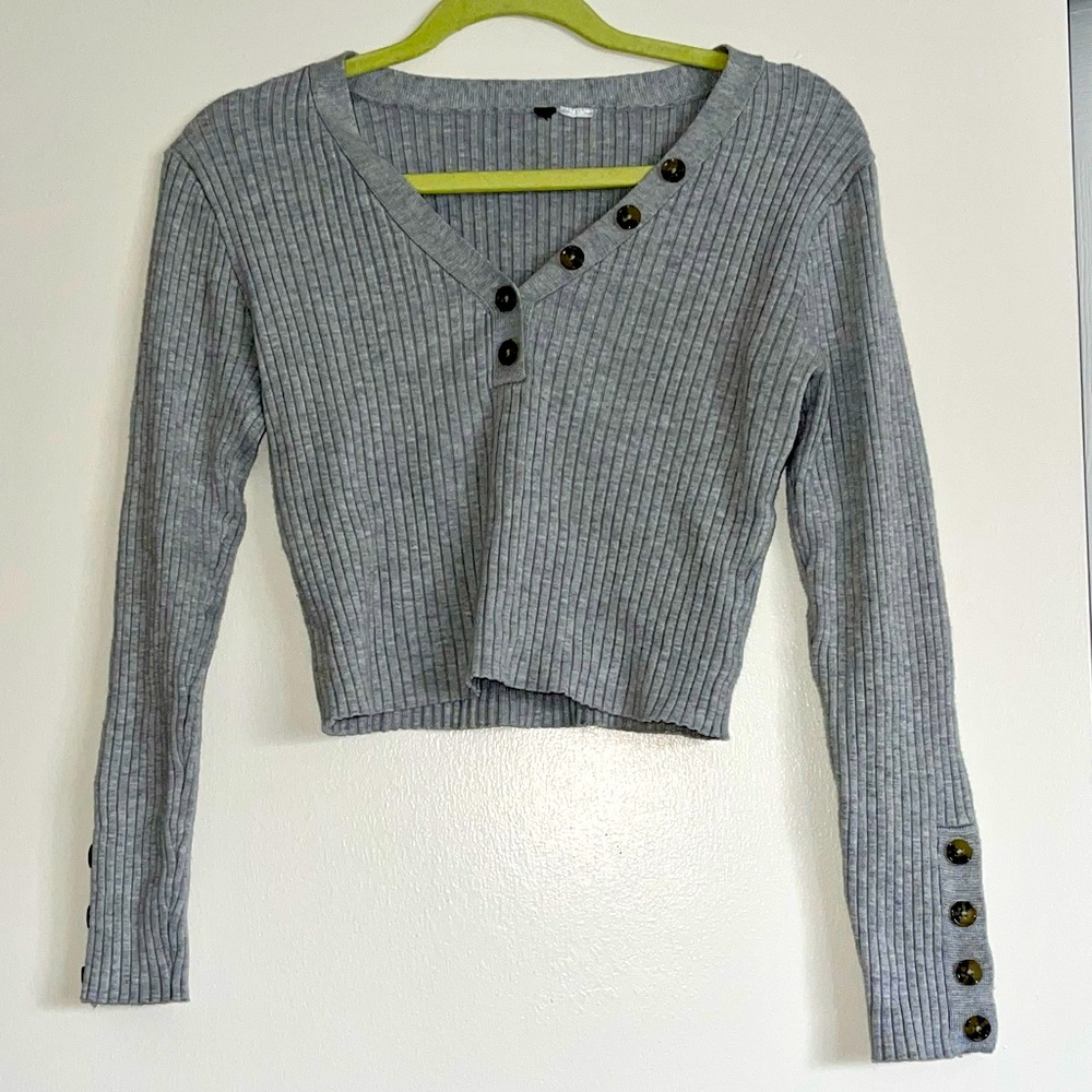 H&M cropped sweater; women’s size small
